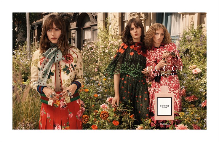 gucci bloom Dakota Johnson Petra Collins Hari Nef