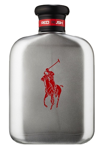 polo red rush botella