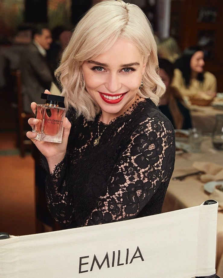 Emilia Clarke dolce gabanna the only one perfume.jpg