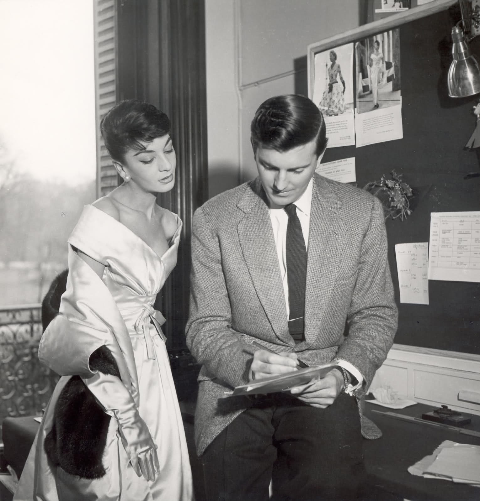 Audrey Hepburn y Hubert De Givenchy