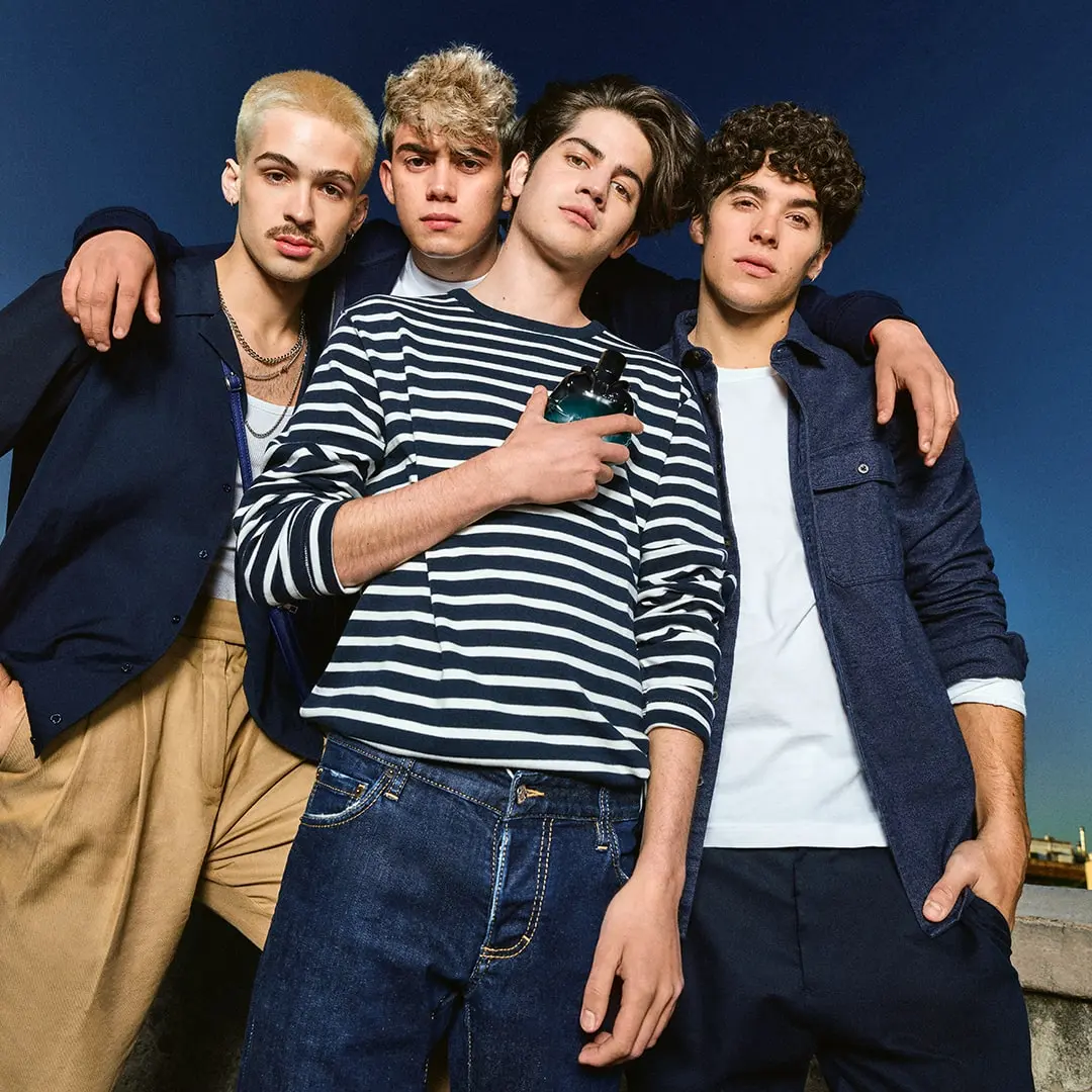 El poderoso Ralf, Facundo Alonso, Joao Guilherme y Jose Giménez Zapiola para We Are Tribe de Benetton