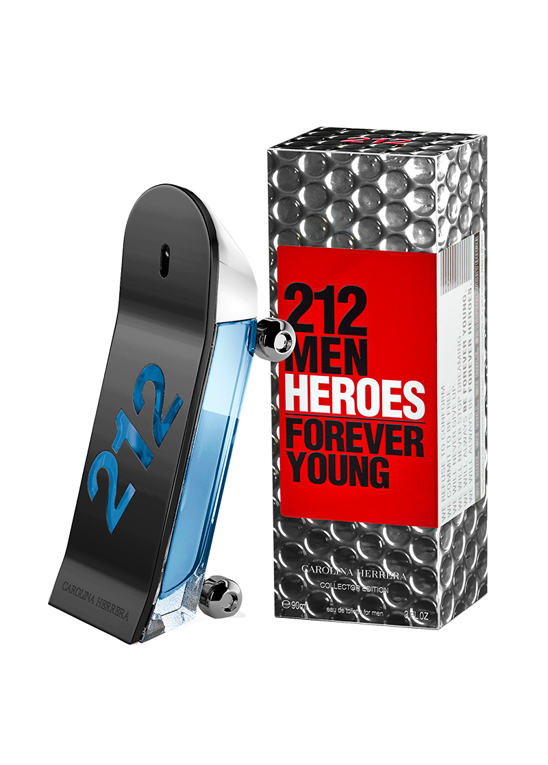 Botella 212 Heroes Collector's Edition