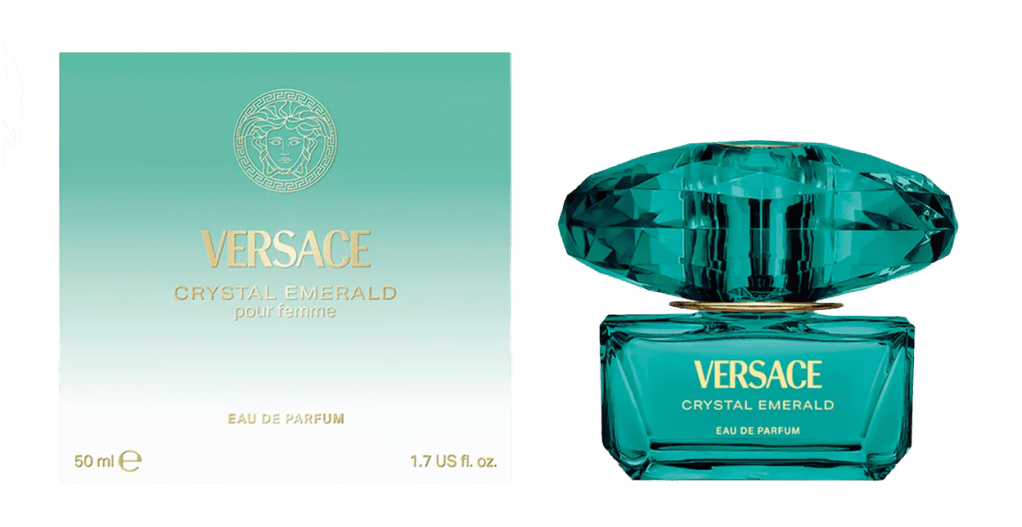 Frasco Versace Crystal Emerald